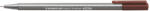 STAEDTLER Тънкописец Staedtler Triplus 334, кафяв 77 (21117-А-КАФЯВ)