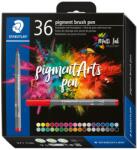 STAEDTLER Флумастри Staedtler Pigment Brush 371, 36 цвята (31655-А)