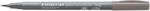 STAEDTLER Флумастер Staedtler Pigment soft Brush 372, сив 84 (31658-А-СИВ 84)