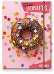STREET Папка с ластик STREET Donuts A4, асорти (24835-А-DONUTS)