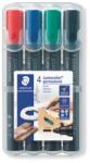 STAEDTLER Комплект Маркери Staedtler Lumocolor 352, перм, обли, 4 цв (21127-А)