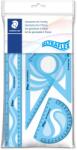 STAEDTLER Геометричен Комплект Staedtler 30cm, огъваем, 4 части (27947-А)