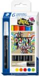 STAEDTLER Комплект маркери Staedtler Lumocolor Paint 349, акрилни, 6 цвята (31096-А)