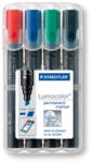 STAEDTLER Комплект Маркери Staedtler Lumocolor 350, перм, скосен в 4цв (21122-А)