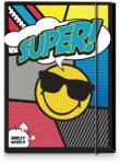 Eurocom Папка с ластик Smiley A4, 1 cm (25482-А-SMILEY)