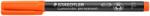 STAEDTLER Маркер Staedtler Lumocolor 318 OHP F, оранжев (21108-А-ОРАНЖЕВ)