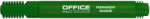 Office Products Перманентен маркер Office Products, объл връх, зелен (28229-А-ЗЕЛЕН)