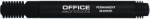 Office Products Перманентен маркер Office Products, объл връх, черен (28229-А-ЧЕРЕН)