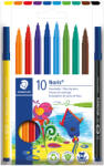 STAEDTLER Флумастри Staedtler Noris 326, 10 цвята (31324-А)