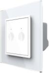LIVOLO Intrerupator Dublu Cap Scara / Cruce cu Touch LIVOLO - Serie Noua, , VL-FC2S-2WP-11 (VL-FC2S-2WP-11)