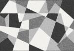 Mobikon Covor textil negru gri alb Sanar 57x90 cm (0000268504) - decorer Covor