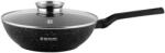 HERZOG Tigaie WOK cu capac HR-2618, 32cm 5.8L (HR-2618)