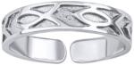 Silvego Nyitott ezüst lábgyűrű Ally PRM12187R