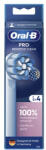 Oral-B EB60-4Pro Sensitive Clean, fogkefe pótfej, 4db, fehér