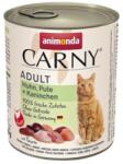 Animonda Carny Adult Chicken&Turkey&Rabbit 6 x 800 g csirke, pulyka és nyúl felnőtt macskák számára