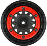 PRO-LINE Disc Pro-Line 2, 2/3, 0" Blocare cu talon Raid H12/H14 SC roșu-negru (2) (PRO281104)