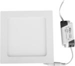 Novelite Spot Incastrat Patrat cu LED SMD 6W Alb 6400K 105x105 (EL0027489)