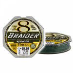 KONGER Fir Textil Konger Rigging Line Braider X8 0.12mm 11.8kg 10m Olive Green