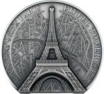  Eiffel-torony - 5 Oz - ezüst gyűjtői érme