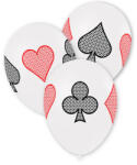 Balloons4party Set 10 baloane latex Poker 30 cm