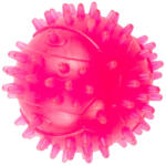Opti Jucarie in forma de minge cu tepi din cauciuc termoplastic, multicolor, 4 cm
