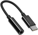 JOYROOM Audio Adapter - USB-C - 3, 5 mm Jack - Fekete (JR-SH-C1-BK)