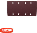 Extol Premium 8803984 csiszolópapír 93x185 mm - P100, tépőzáras, 8 lyuk (fa-fém) 10 darab (8803984)