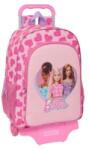 Barbie Ghiozdan cu Roți Barbie Love Roz 33 x 42 x 14 cm