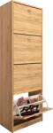 Mobikon Pantofar 4 compartimente pal stejar artisan Vivat 50x28x152 cm (0000309389) Pantofar