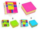 Hopax Notes adeziv cub color, 51x51 mm, 250 file, Stick'n (1)