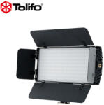Tolifo PT-30B II Pro with Barn Door Ultra Thin Bi-color 3200K-5600K Temperature LED Video Camera Light - Lampa bi-colora (19253)