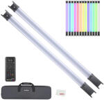  Godox TL60 RGB Kit 2 LED Tubular 2700-6500K si telecomanda (23973)