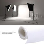  White Non-woven fabric Photo Photography Backdrop Professional Background Cloth 1Mx3M - Fundal Alb (19313)