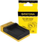  Incarcator Patona Slim micro-USB EN-EL14 pentru Nikon CoolPix D3100 D3200 D5100 D5200 P7000 P7100 P7700 - 151622 (23777)