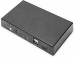 ASSMANN KVM Switch, 2 Port, 4K@30Hz, USB-C/USB/HDMI in, HDMI out, Network (DS-12901) (DS-12901)