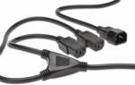 ASSMANN AK-440400-017-S cabluri de alimentare Negru 1, 7 m IEC C14 2 x C13 coupler (AK-440400-017-S)