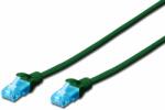 ASSMANN DK-1512-050/G cabluri de rețea Verde 5 m Cat5e U/UTP (UTP) (DK-1512-050/G)