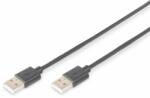 ASSMANN USB 2.0 connection cable, type A M/M, 1.0m, USB 2.0 conform, bl (AK-300101-010-S)