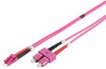 ASSMANN DK-2532-10-4 cablu InfiniBand/fibră optică 10 m LC SC I-VH Violet (DK-2532-10-4)