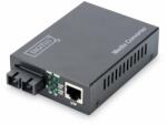 DIGITUS Fast Ethernet Media Converter, Multimode SC connector, 1310nm, up to 2km (DN-82020-1) (DN-82020-1)