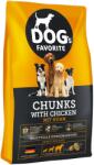  Dog’s Favorite Chunks with Chicken 15 kg Lejárat: 2026.05. 09