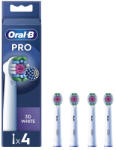 Oral-B EB18-4 Pro 3D White, fogkefe pótfej, 4db