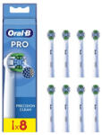 Oral-B EB20-8 Pro Precision Clean, fogkefe pótfej, 8db, fehér