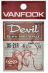 Vanfook Carlige VANFOOK DS-21R Down Shot Single, Nr. 3, 10buc/plic (4949146023725)