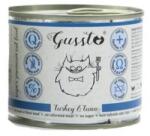 Gussto Cat Fresh Turkey & Tuna nedves macskaeledel pulykával és tonhallal 6 x 200 g