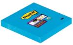 Post-it Super Sticky 654 76x76mm 90lap kék öntapadós jegyzettömb (7100263845) - officedepot