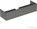 Geberit Xeno2 159, 5x47, 3 cm-es 2 fiókos alsószekrény mosdóhoz LED világítással, faerezetes szürke 500.346. 43.1 (500346431)