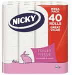 Nicky wc papír nature great value 3 rétegű 40 tekercses