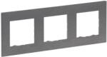 Legrand Niloé Step 3-as keret, csiszolt szürke (863993) (863993)