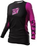 Shot Tricou de motocross pentru femei Shot Contact Shelly 2.0 negru și roz (SHOA08-12B7-G02)